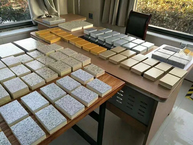 【A级防火岩棉外墙保温装饰一体板宝润达真石漆仿石材复合板】